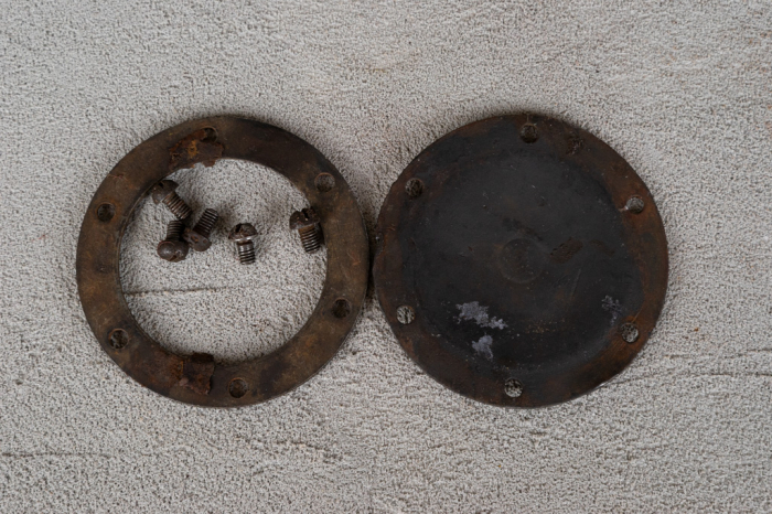 SMI35 parts: bottom membrane with ring and bolts