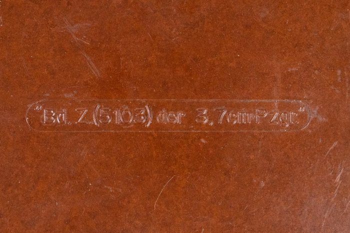 3,7 cm Pz Gr fuses box