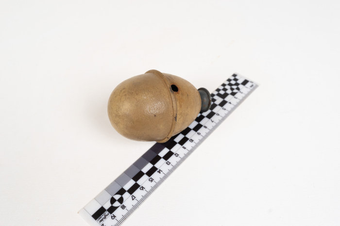 Latewar tan m39 egg grenade FFE