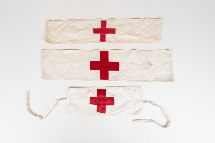 Lot of 3 ww2 medical armbands
