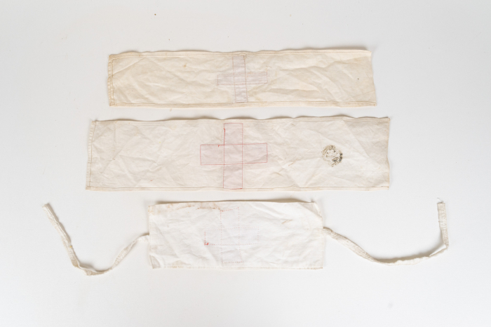 Lot of 3 ww2 medical armbands