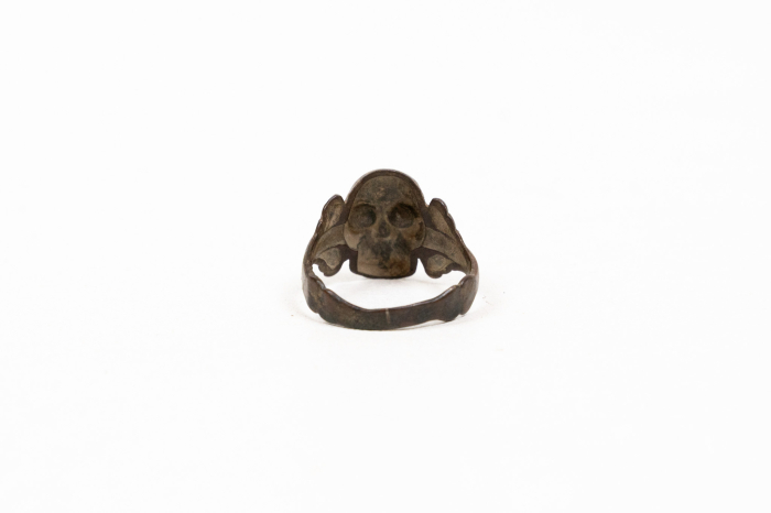 German ww2 canteen ring skull