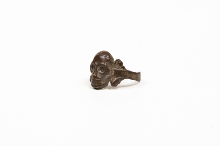 German ww2 canteen ring skull
