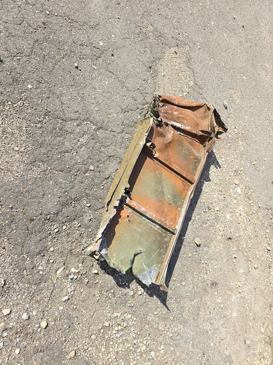 Part of shotdown IL2  114Х62 cm