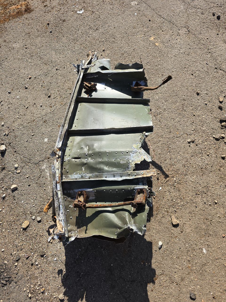 Part of shotdown IL2  112Х50 cm