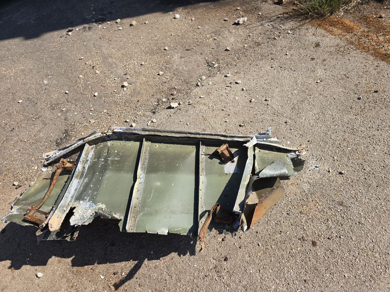 Part of shotdown IL2  112Х50 cm