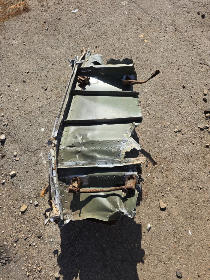 Part of shotdown IL2  112Х50 cm