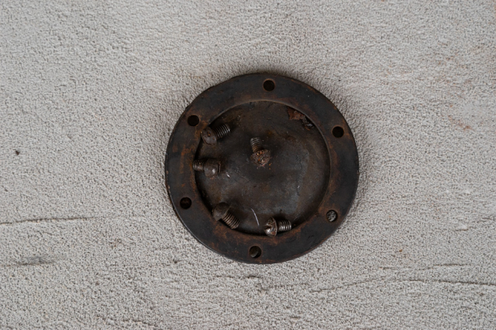 SMI35 parts: bottom membrane with ring and bolts