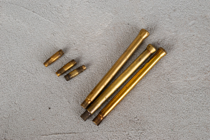 SMI35 parts: copper tubes with bottom adaprtos