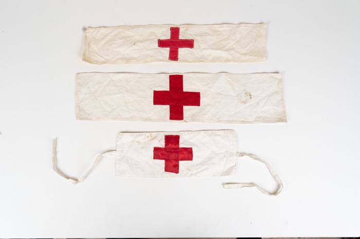 Lot of 3 ww2 medical armbands