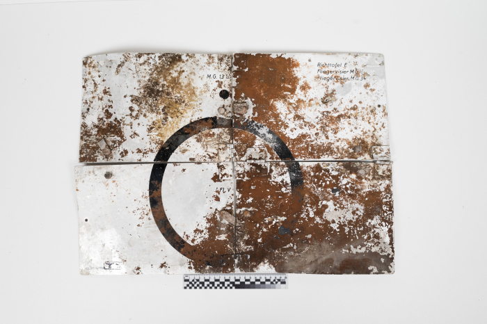 MG34 and MG13 sight correction plate