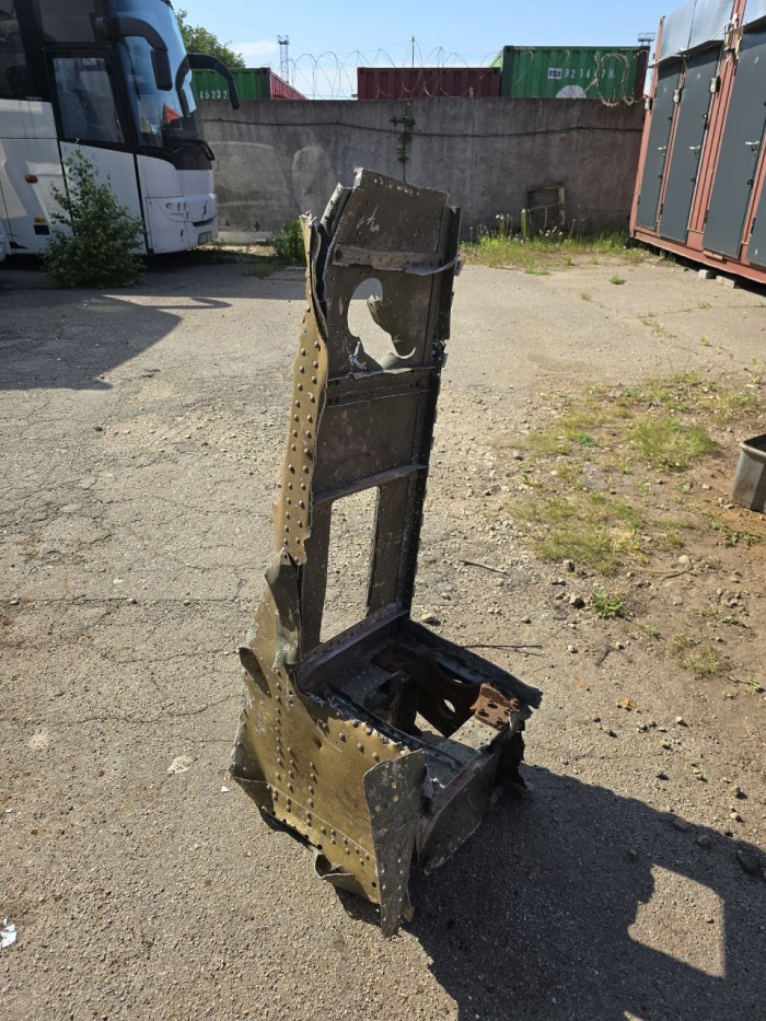 Part of shotdown IL2 125Х48 cm